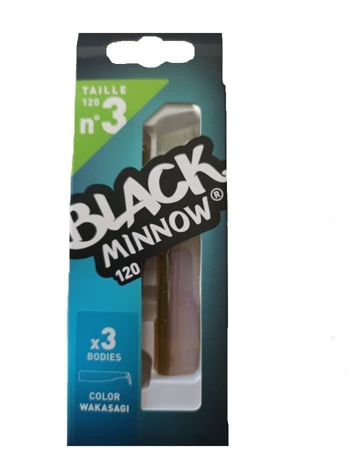 BLACK MINNOW Nº3 3 Cuerpos - Imagen 2