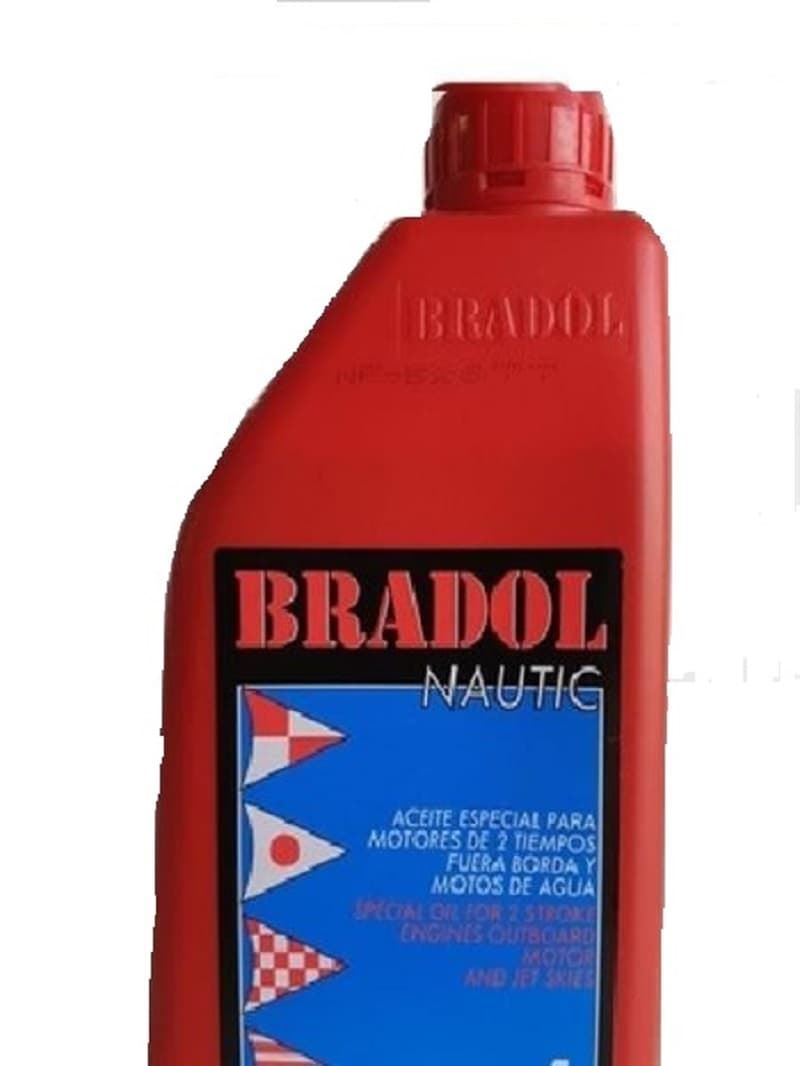 Aceite BRADOL NAUTIC 2 Tiempos 1L - Imagen 2