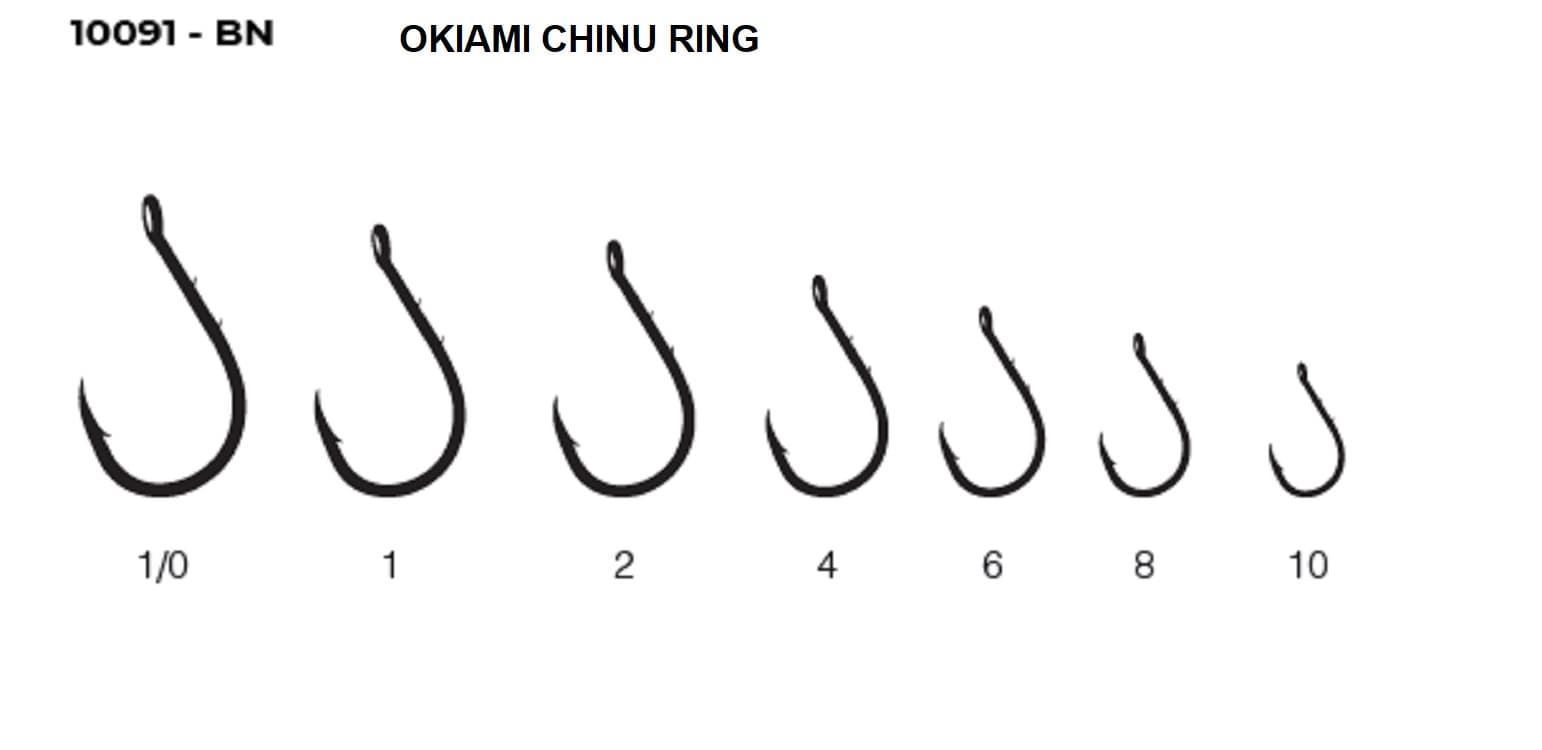 Anzuelo KALI KUNNAN Hakko Okiami Chinu Ring - Imagen 1