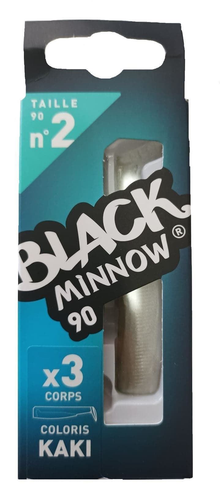 BLACK MINNOW Nº2 3 CUERPOS - Imagen 1