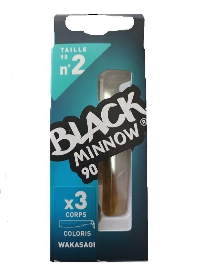 BLACK MINNOW Nº2 3 CUERPOS - Imagen 2