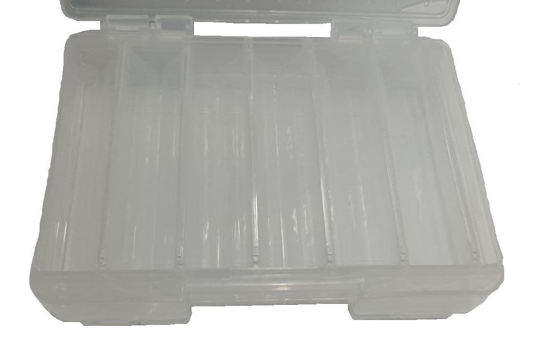 Caja de plástico Doble cara HART DF-5 con 12 compartimentos - Imagen 2