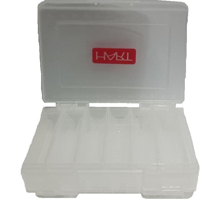 Caja de plástico Doble cara HART DF-5 con 12 compartimentos - Imagen 3