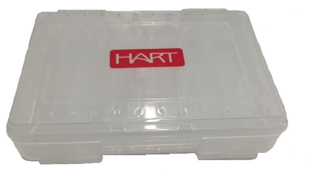 Caja de plástico Doble cara HART DF-5 con 12 compartimentos - Imagen 4