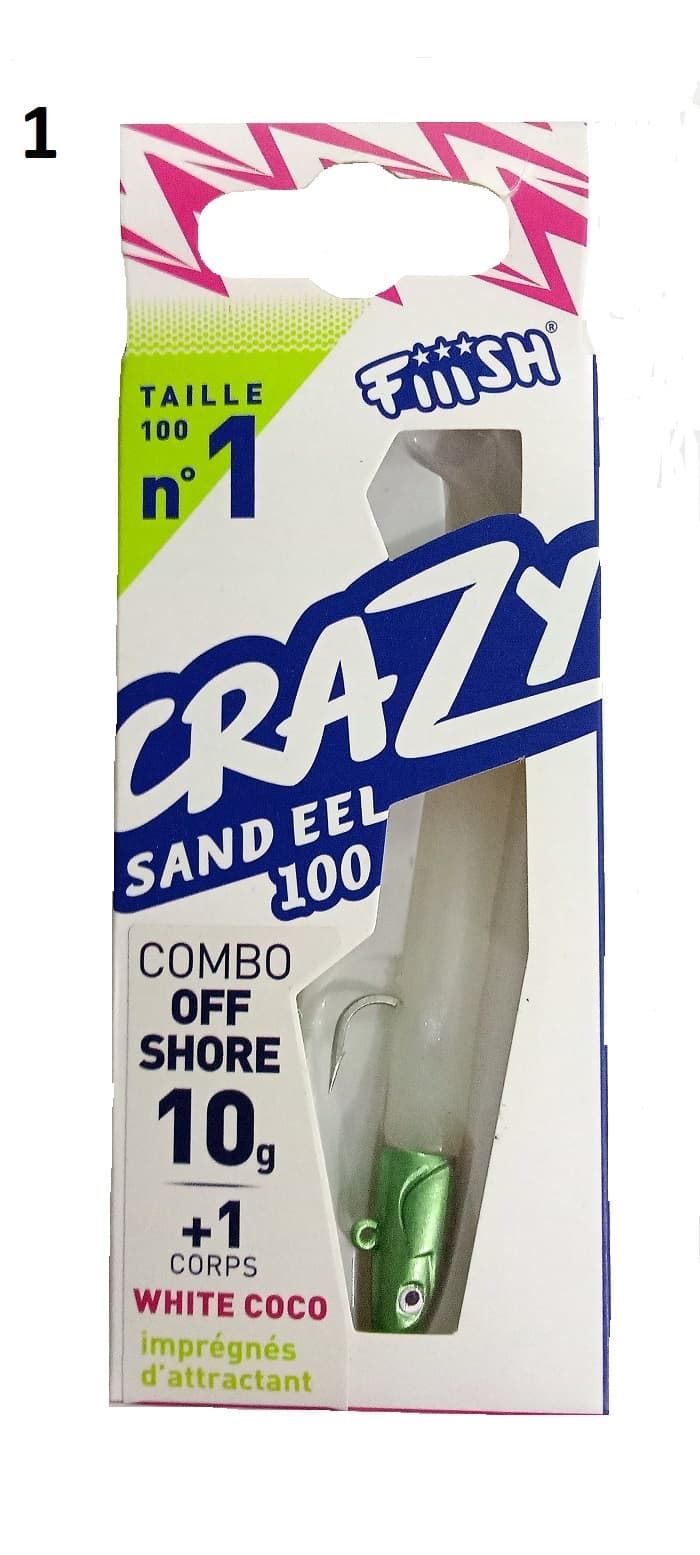 Combo CRAZY SAND EEL Nº1 Off Shore - Imagen 1