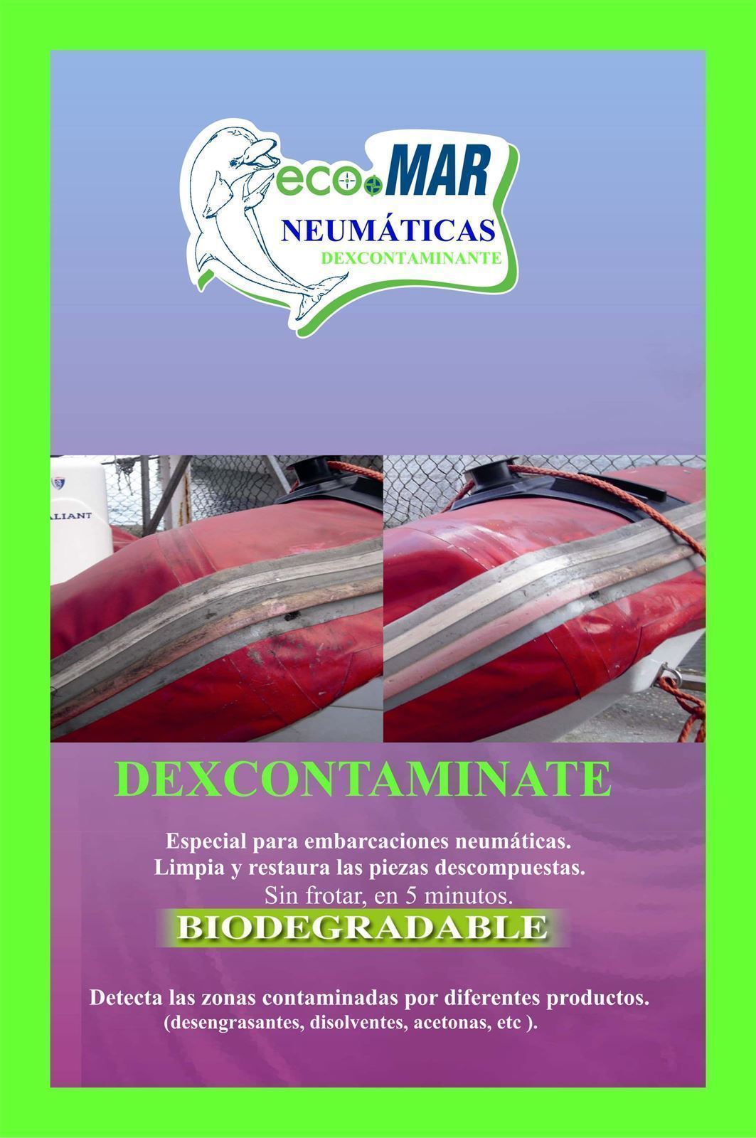 Descontaminante de neumáticas EcoMar - Imagen 1
