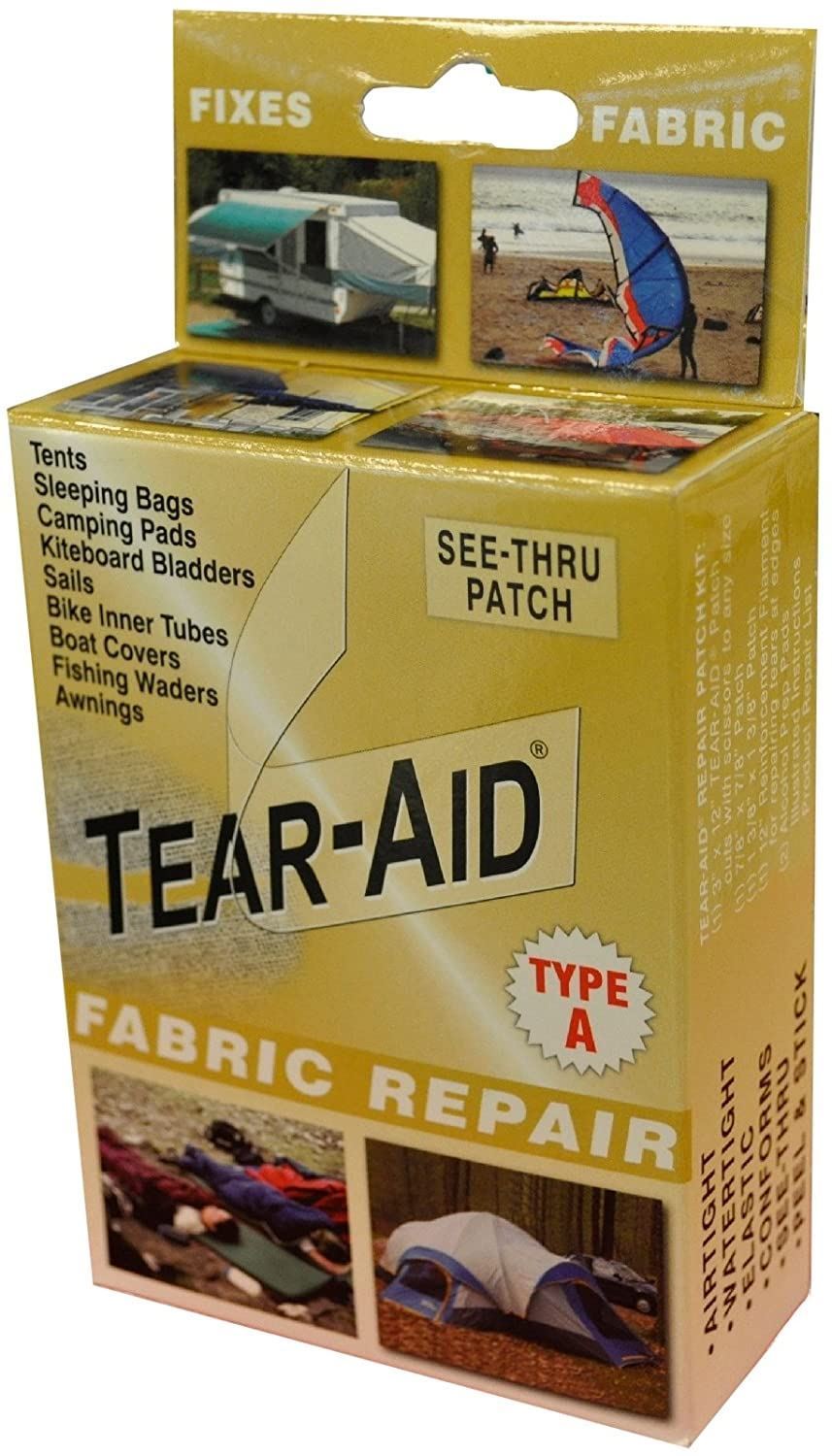 Kit Tear-Aid tipo A Reparación de tela - Imagen 1