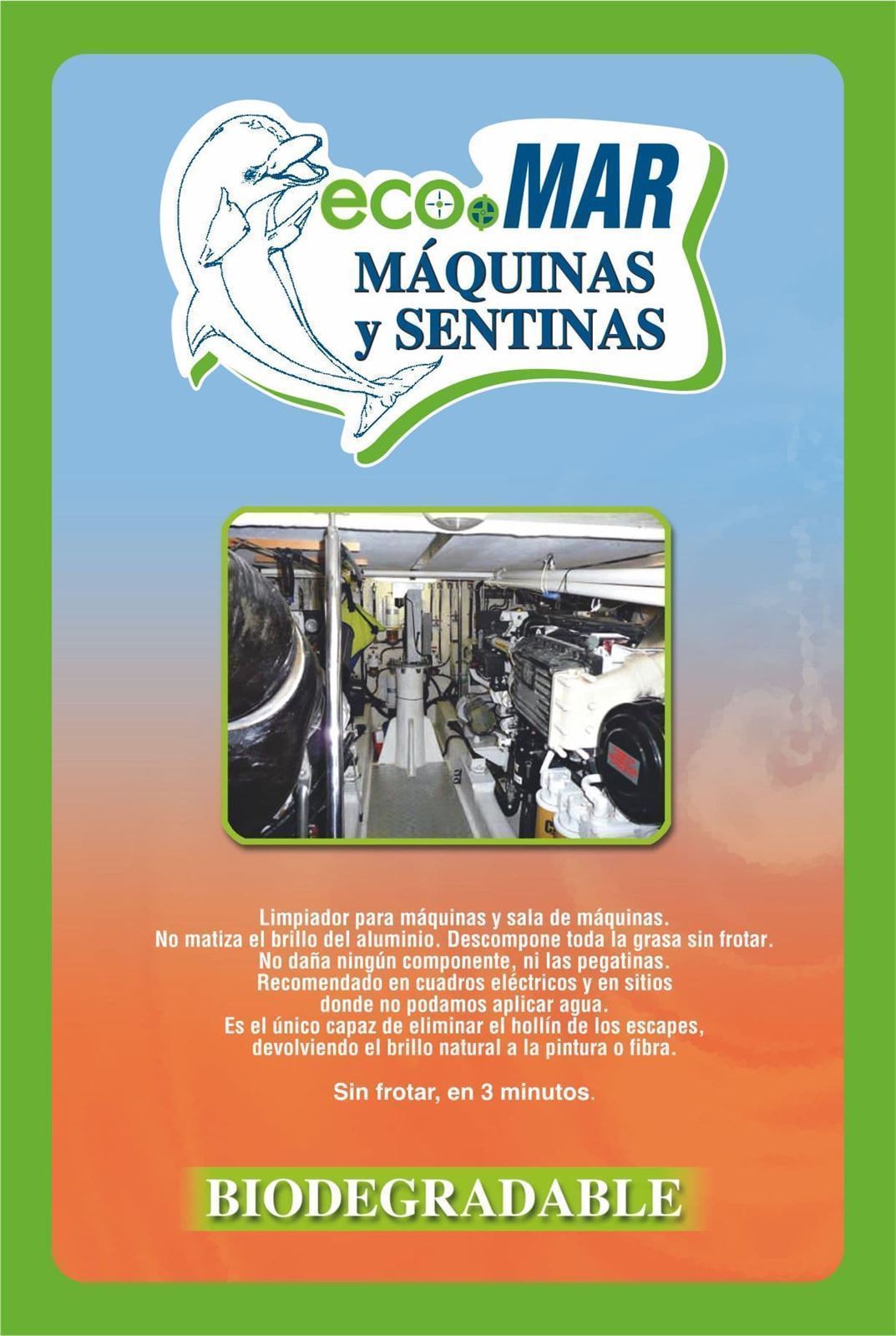 Limpiador para MÁQUINAS y SENTINAS - Imagen 1