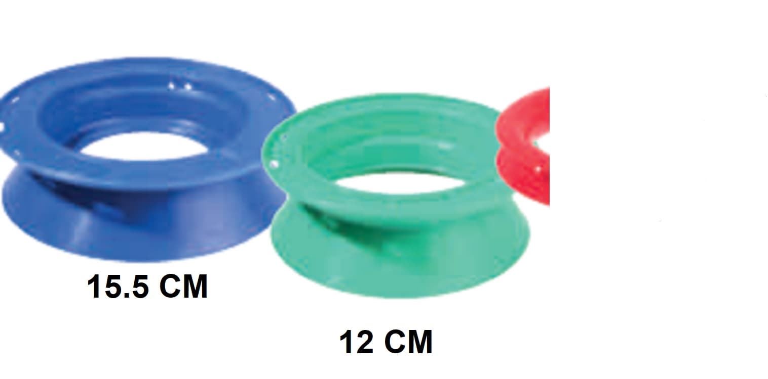 Plegadora EVIA de plástico circular 15 cm - Imagen 1