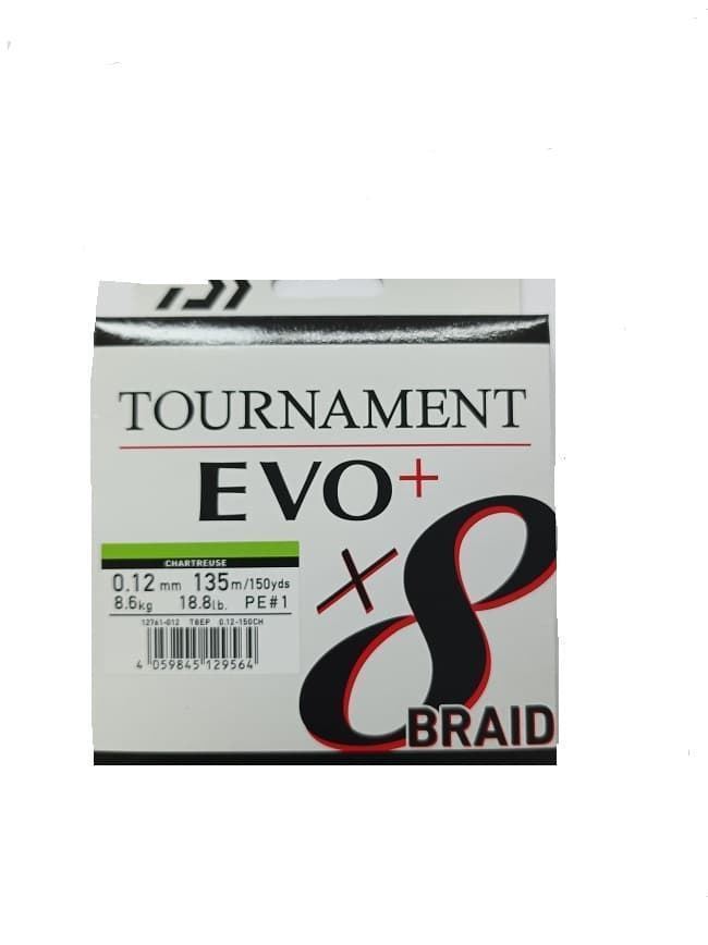 Sedal Trenzado DAIWA Tournament EVO 8 Braid 135 m - Imagen 2