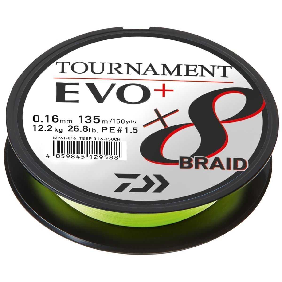 Sedal Trenzado DAIWA Tournament EVO 8 Braid - Imagen 1