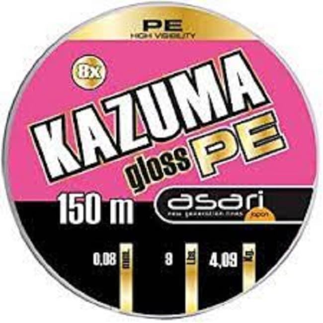 Trenzado Asari KAZUMA Gloss PE 150m - Imagen 1